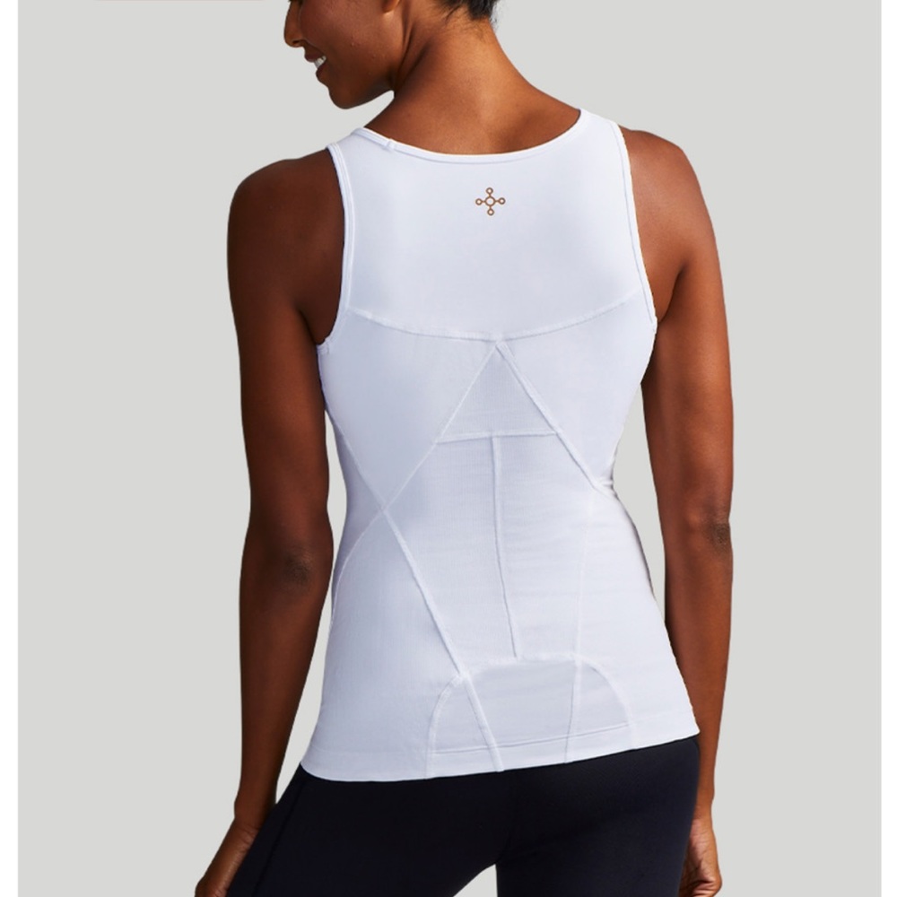 COPY - TOMMIE COPPER LOWER BACK SUPPORT TANK white size small